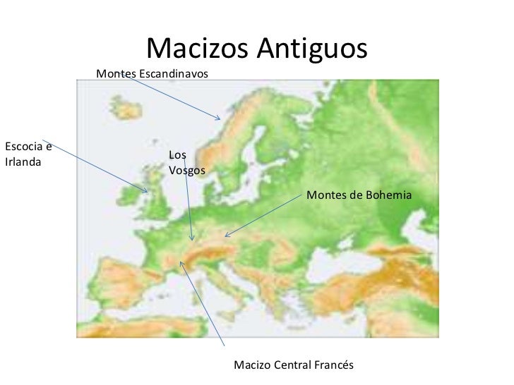 macizos de europa